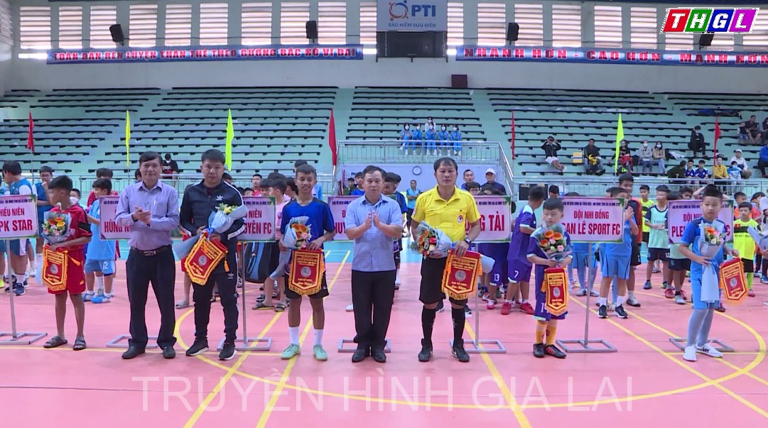 Hơn 260 cầu thủ nhí tham gia Giải Vô địch bóng đá Thiếu niên-Nhi đồng