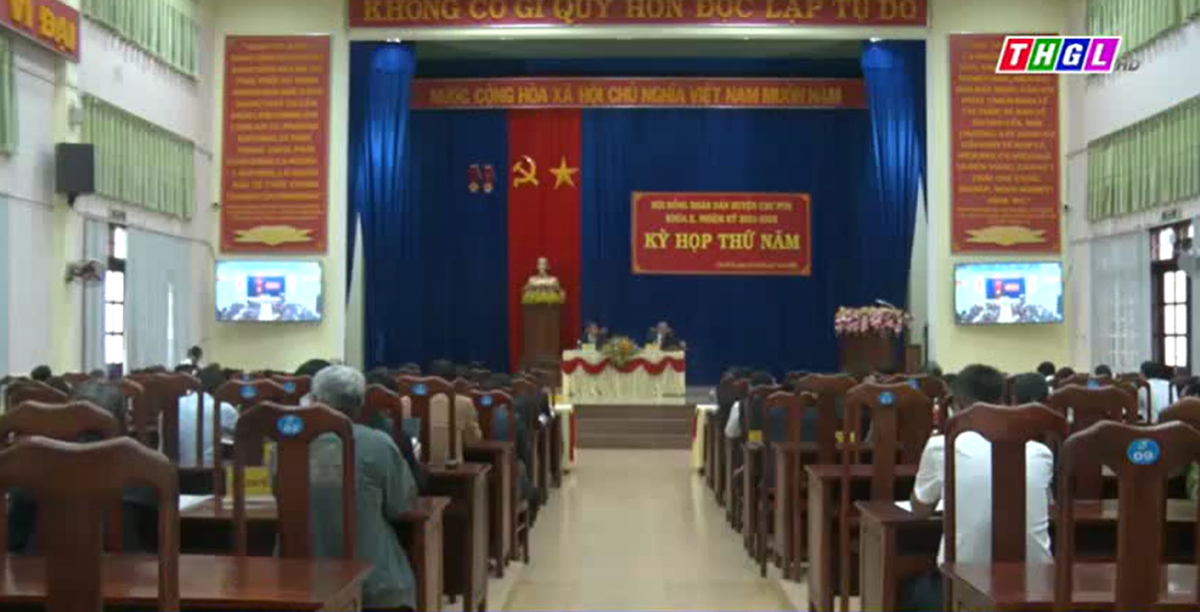 Kỳ họp thứ Năm, HĐND huyện Chư Pưh khóa X