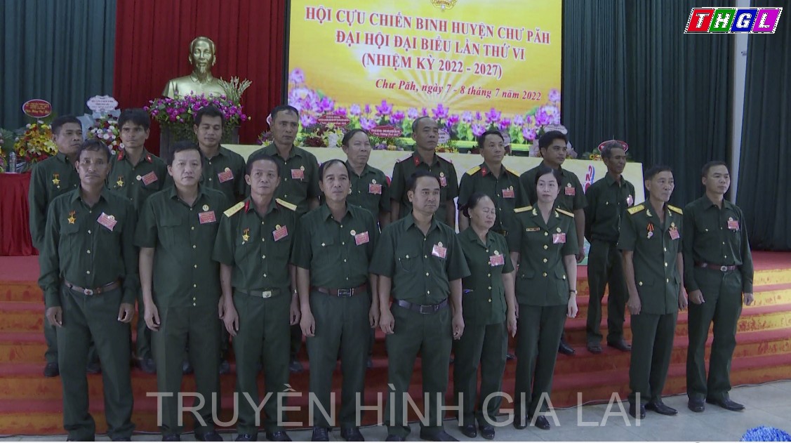 Đại hội Hội Cựu chiến binh huyện Chư Păh lần thứ VI, nhiệm kỳ 2022 – 2027