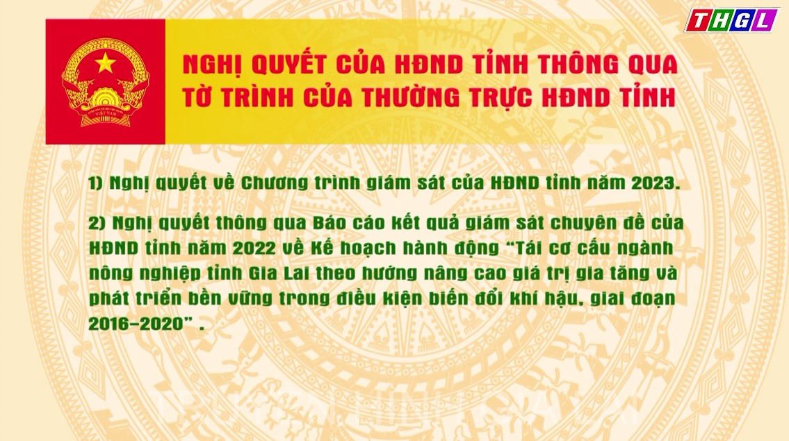 Kỳ họp thứ Sáu, HĐND tỉnh Gia Lai khóa XII (nhiệm kỳ 2021 – 2026) thông qua 31 nghị quyết