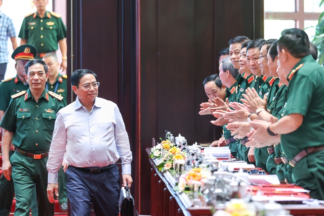 Thủ tướng Phạm Minh Chính dự Hội nghị Quân chính toàn quân