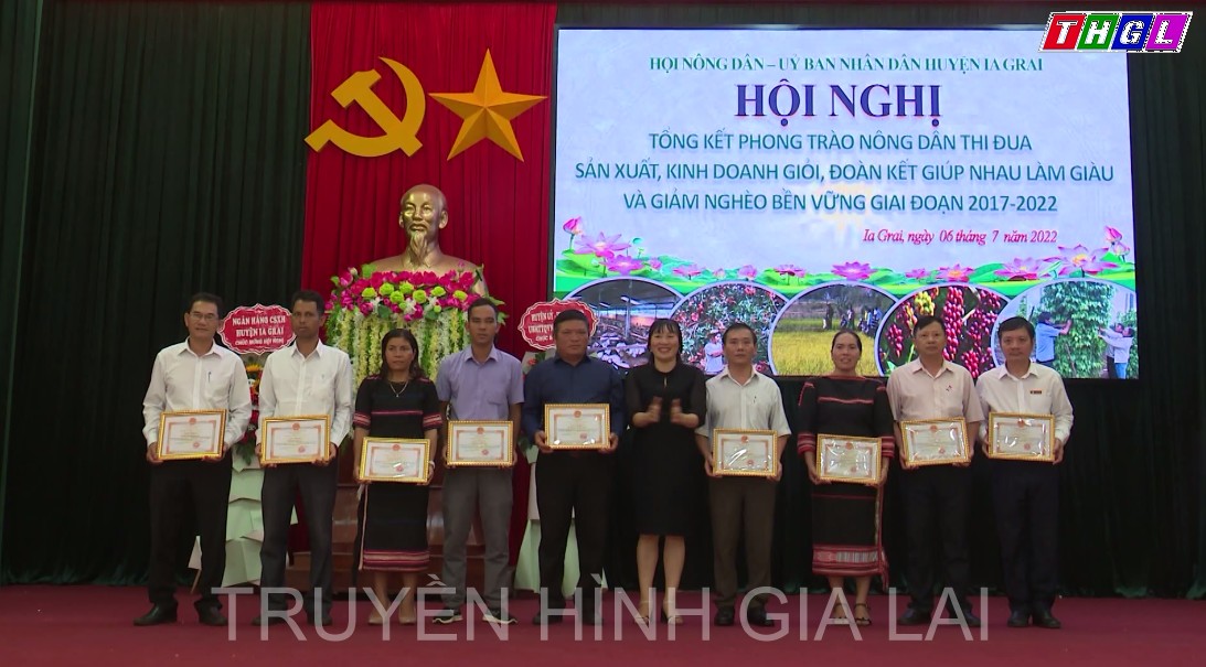 Ia Grai: Biểu dương 9 tập thể, 80 nông dân tiêu biểu