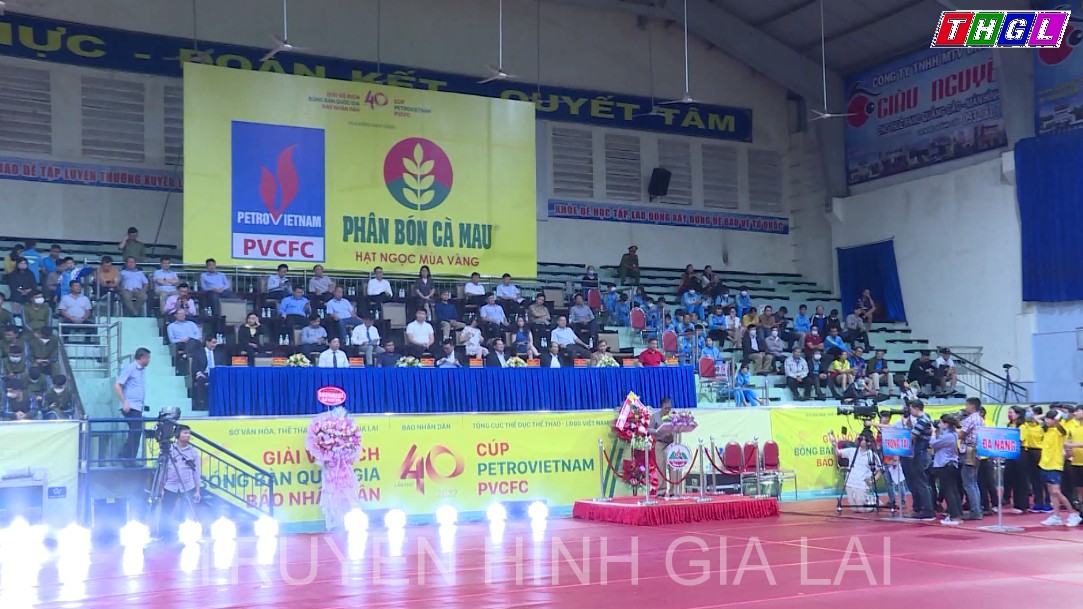 Khai mạc Giải vô địch bóng bàn quốc gia Báo Nhân dân lần thứ 40 năm 2022