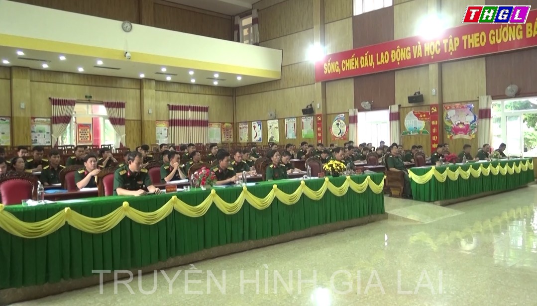 ĐẢNG UỶ LỮ ĐOÀN 280 TỔ CHỨC HỘI NGHỊ QUÂN CHÍNH 6 THÁNG ĐẦU NĂM 2022