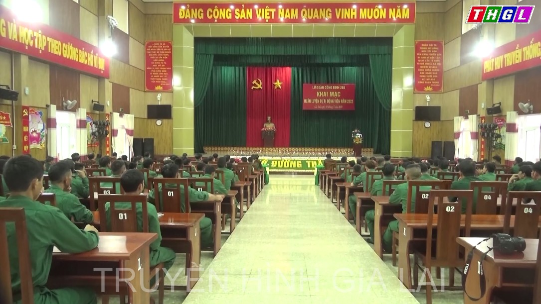 Lữ đoàn Công binh 280 khai mạc huấn luyện dự bị động viên