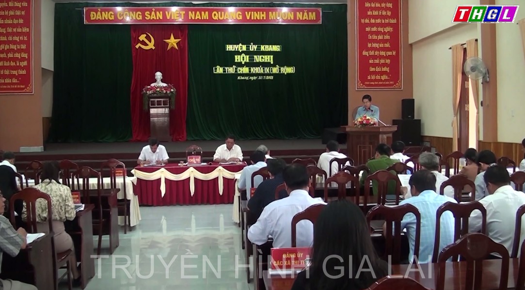 Ban Chấp hành Đảng bộ huyện Kbang khóa IX  Hội nghị lần thứ 9 (mở rộng).