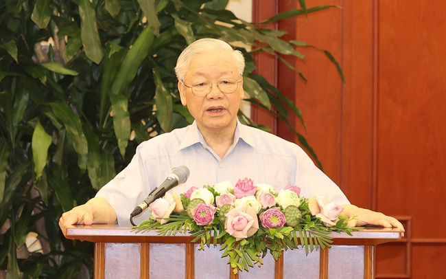 Tổng Bí thư chúc mừng diễn đàn các chính đảng Marxist