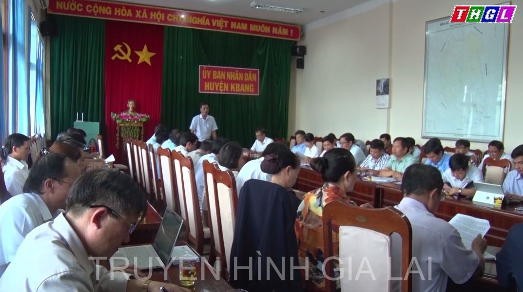 UBND huyện Kbang sơ kết 6 tháng đầu năm 2022