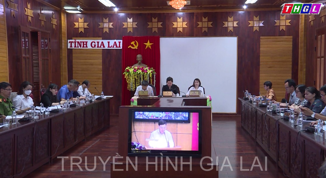 Hội nghị trực tuyến sơ kết công tác tư pháp 6 tháng đầu năm 2022