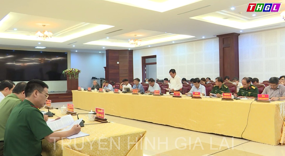 Đoàn kiểm tra công tác phòng, chống thiên tai Trung ương làm việc với tỉnh Gia Lai