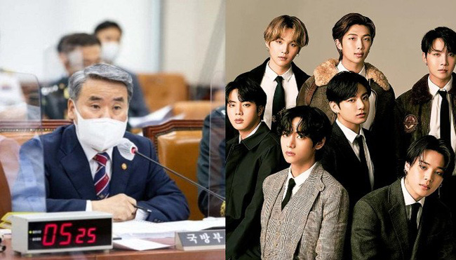 Bộ trưởng Bộ Quốc phòng Hàn Quốc nói BTS có thể biểu diễn sau khi nhập ngũ