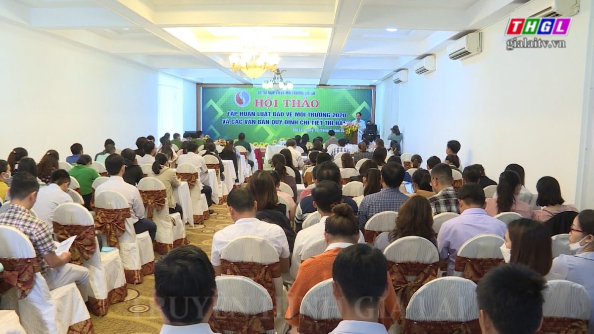 Hội thảo tập huấn, phổ biến các quy định, chính sách của Luật Bảo vệ môi trường 2020 và các văn bản quy định chi tiết thi hành