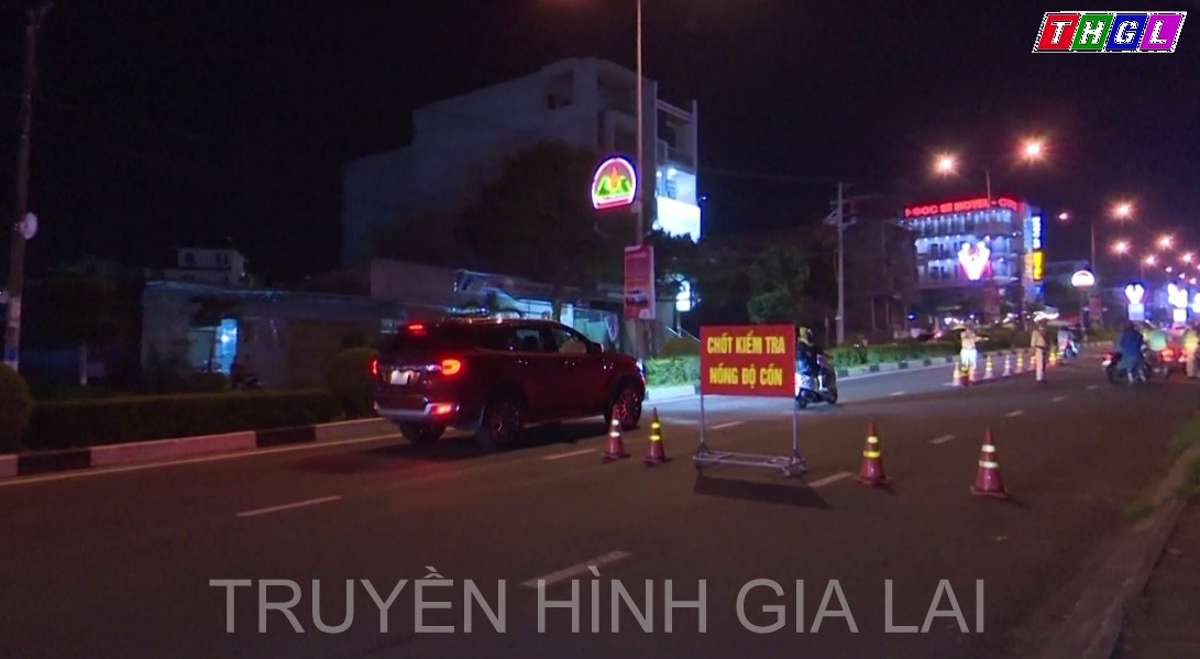 Công an TP. Pleiku tăng cường đảm bảo an toàn giao thông đợt cao điểm