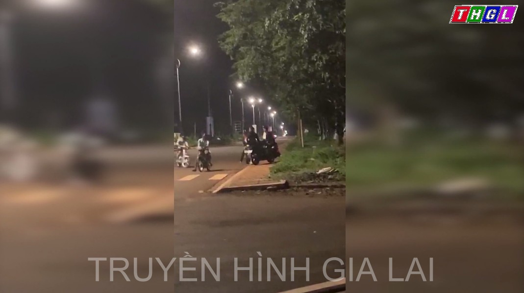 Công an huyện Đak Đoa xử lý nghiêm tình trạng thiếu niên đua kéo, gây mất an ninh trật tự, an toàn giao thông