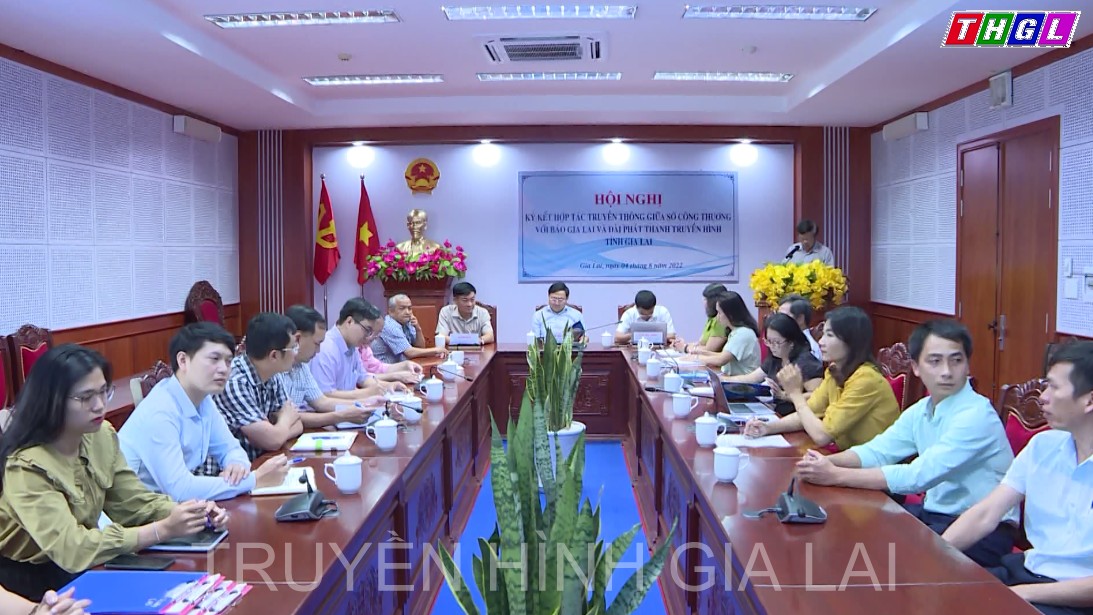 Sở Công Thương Gia Lai ký kết hợp tác với các cơ quan truyền thông của địa phương