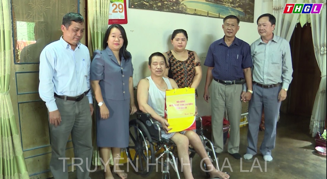 Gia Lai chú trọng giúp đỡ người lao động bị tai nạn lao động, bệnh nghề nghiệp