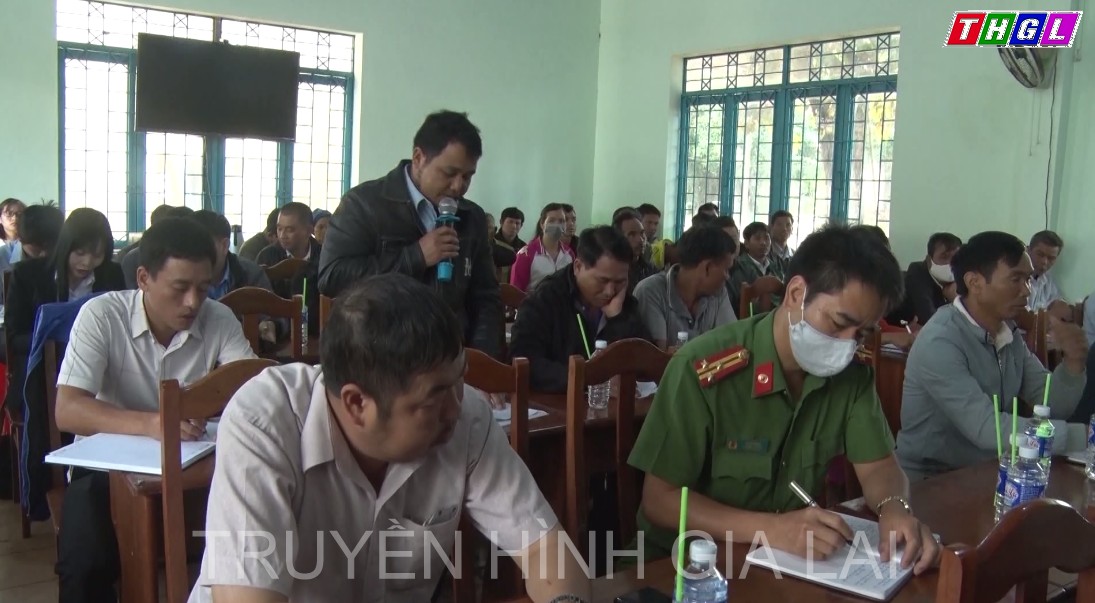 Huyện Mang Yang tổ chức hội nghị tiếp xúc, đối thoại chuyên đề về lĩnh vực đất đai