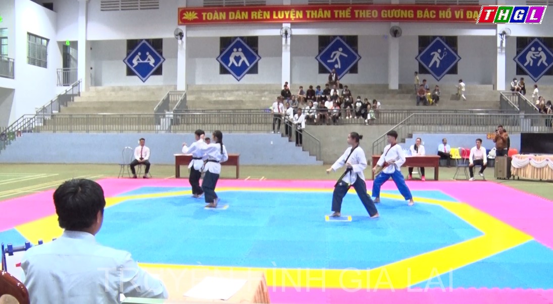 Taekwondo mở màn các nội dung thi đấu tại Đại hội Thể dục Thể thao tỉnh Gia Lai lần thứ IX năm 2022