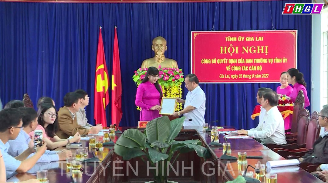 Đồng chí Phan Thị Nga được bổ nhiệm giữ chức vụ Phó Hiệu trưởng Trường Chính trị tỉnh Gia Lai