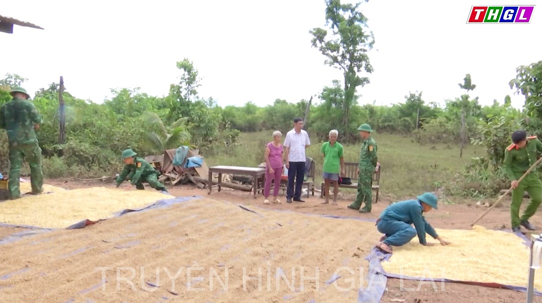 Khẩn trương giúp nhân dân biên giới huyện Ea Sup (Đăk Lăk) khắc phục hậu quả ngập lụt