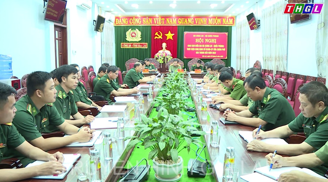 Bộ Công an và Bộ Quốc phòng tổ chức Hội nghị giao ban 2 bộ thực hiện Nghị định số 03 của Chính phủ