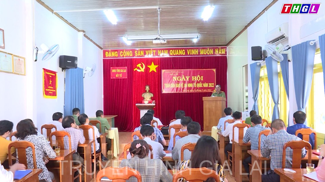 Sở Y tế Gia Lai tổ chức “Ngày hội toàn dân bảo vệ an ninh tổ quốc”