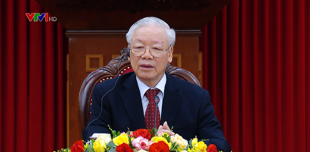 Tổng Bí thư Nguyễn Phú Trọng điện đàm với Tổng thống Indonesia