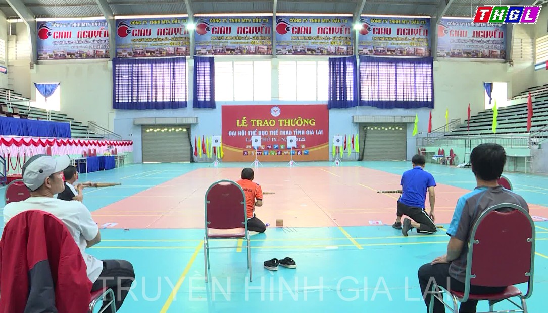 Hơn 70 vận động viên tranh huy chương môn bắn nỏ tại Đại hội Thể dục thể thao tỉnh lần thứ IX