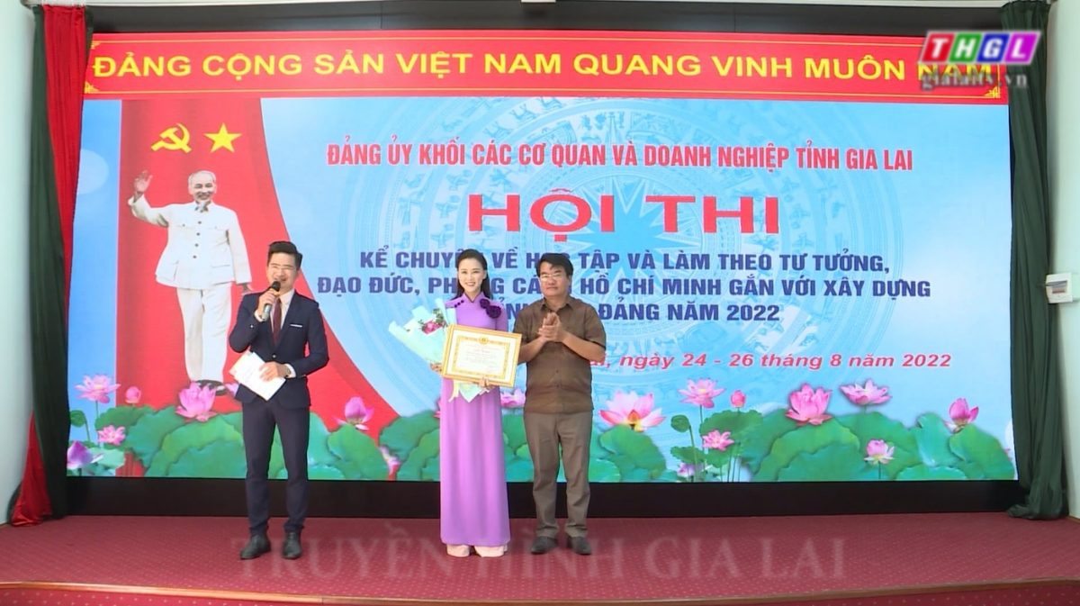 Bế mạc và trao giải Hội thi kể chuyện về học tập và làm theo tư tưởng, đạo đức, phong cách HCM gắn với xây dựng chỉnh đốn Đảng năm 2022