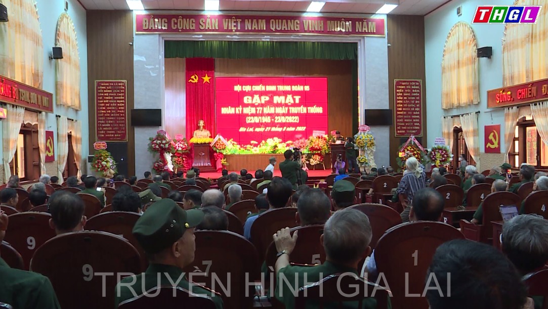 Trung đoàn 95 tổ chức gặp mặt kỷ niệm 77 năm Ngày thành lập (23/8/1945 – 23/8/2022)