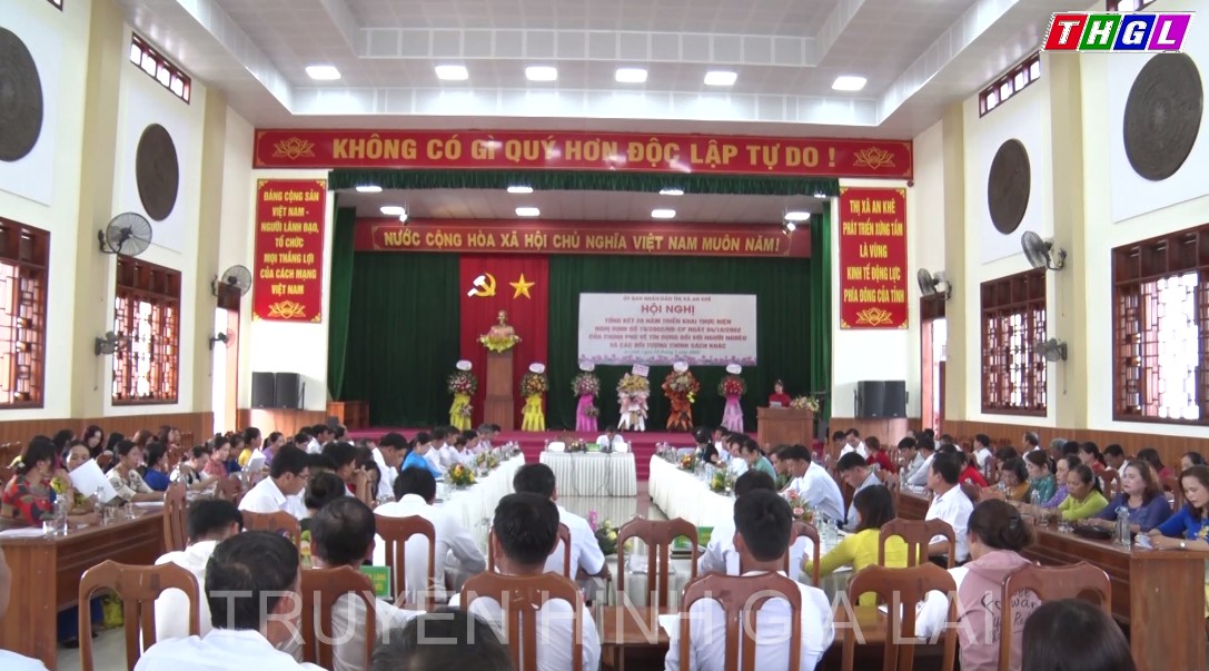 Thị xã An Khê tổng kết 20 năm triển khai chính sách tín dụng ưu đãi đối với người nghèo và các đối tượng chính sách khác