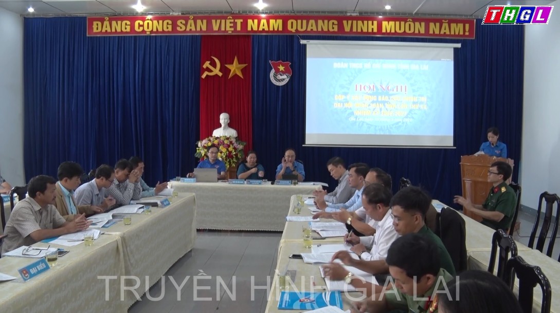 Hội nghị góp ý, xây dựng dự thảo văn kiện Đại hội Đoàn tỉnh lần thứ XV, nhiệm kỳ 2022 -2027