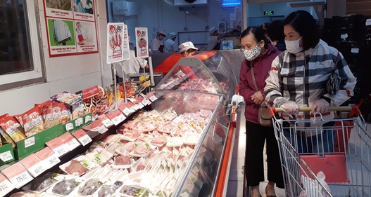 Giá hàng hóa, thực phẩm hạ nhiệt