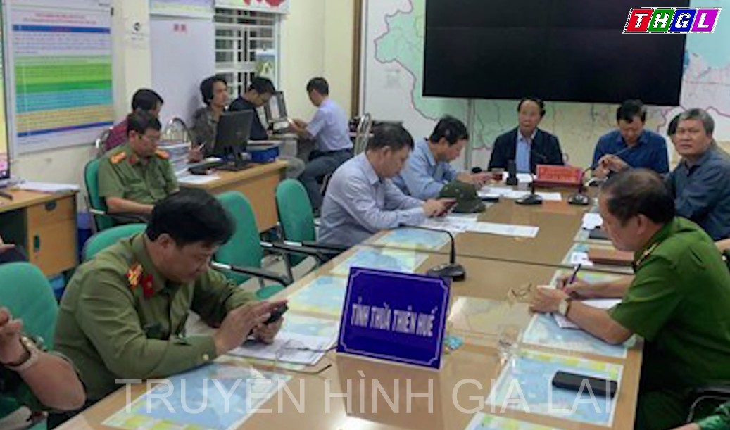 Phó Thủ tướng Lê Văn Thành họp với các địa phương về ảnh hưởng của bão số 4 sau khi đổ bộ