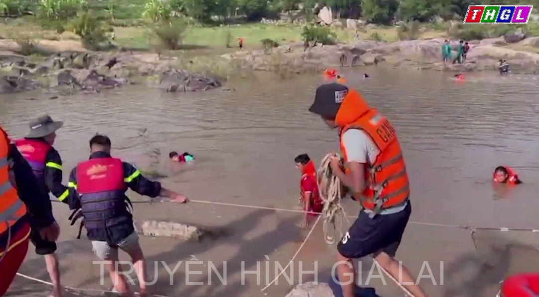 Đã tìm thấy thi thể nạn nhân bị nước cuốn trôi trên sông Ba tại Kông Chro