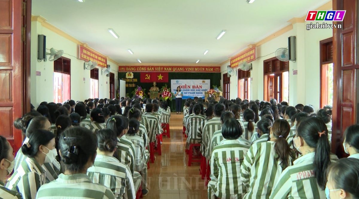 Diễn đàn tư vấn, chăm sóc sức khỏe cho nữ phạm nhân năm 2022