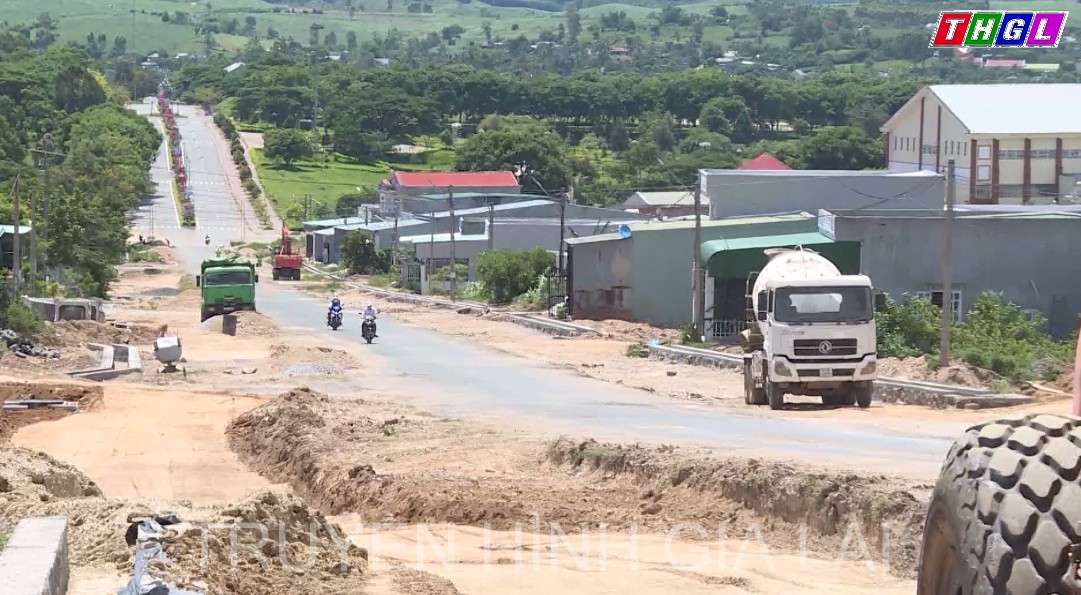Huyện Đak Pơ: Tiến độ thi công các dự án đạt khoảng 43,5% khối lượng