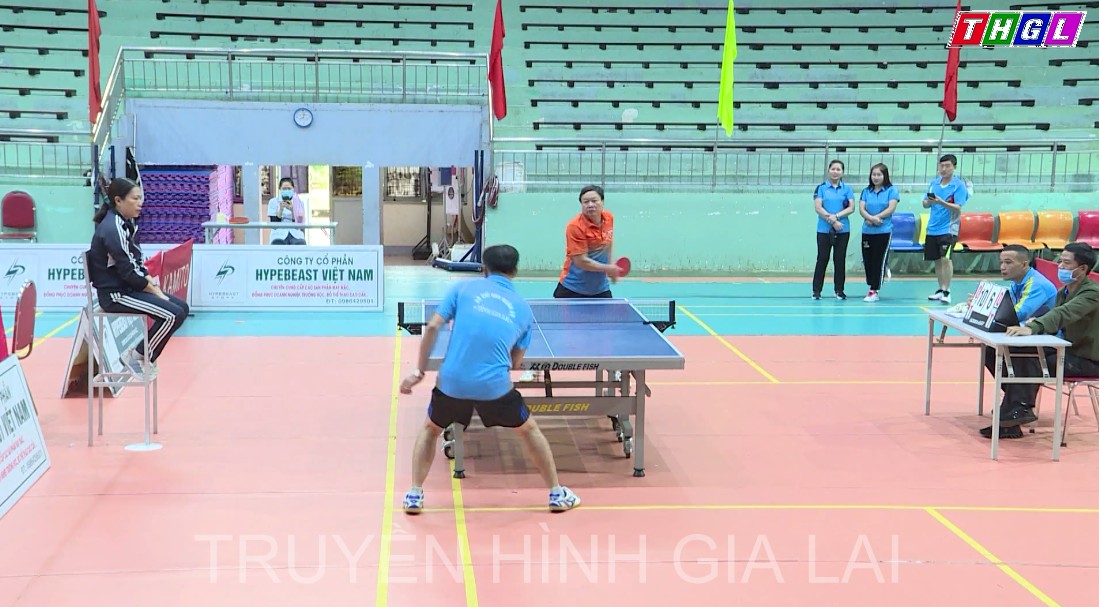  78 Vận động viên tranh tài môn Bóng bàn tại Đại hội Thể dục thể thao tỉnh lần thứ IX