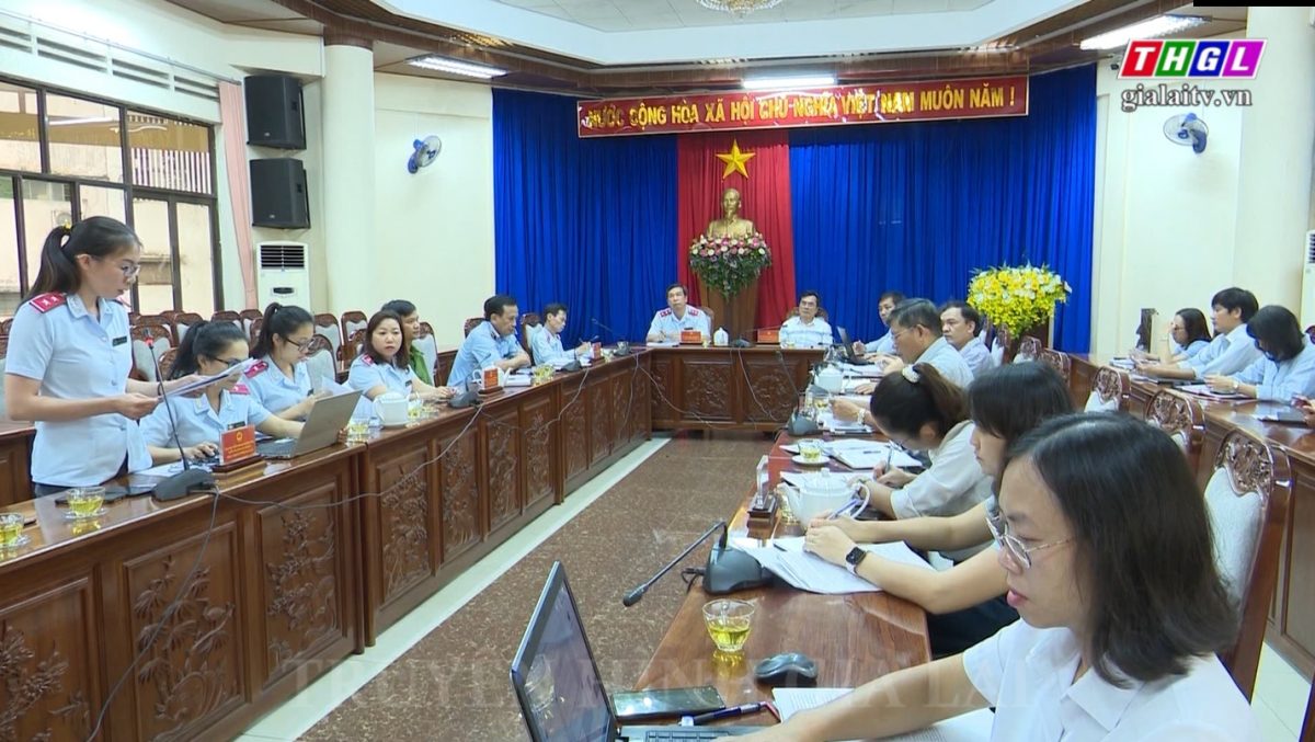 Đoàn kiểm tra liên ngành về an toàn thực phẩm (ATTP) tỉnh Gia Lai làm việc với Ban Chỉ đạo liên ngành về ATTP TP. Pleiku