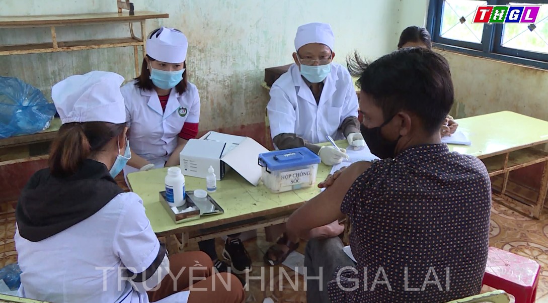 Gia Lai còn gần 226 ngàn đối tượng cần tiêm phòng vắc xin uốn ván bạch hầu