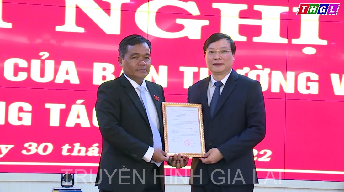 Phó Bí thư Tỉnh ủy, Chủ tịch UBND tỉnh Trương Hải Long được chỉ định bổ sung giữ chức Bí thư Ban cán sự Đảng UBND tỉnh Gia Lai nhiệm kỳ 2021 – 2026