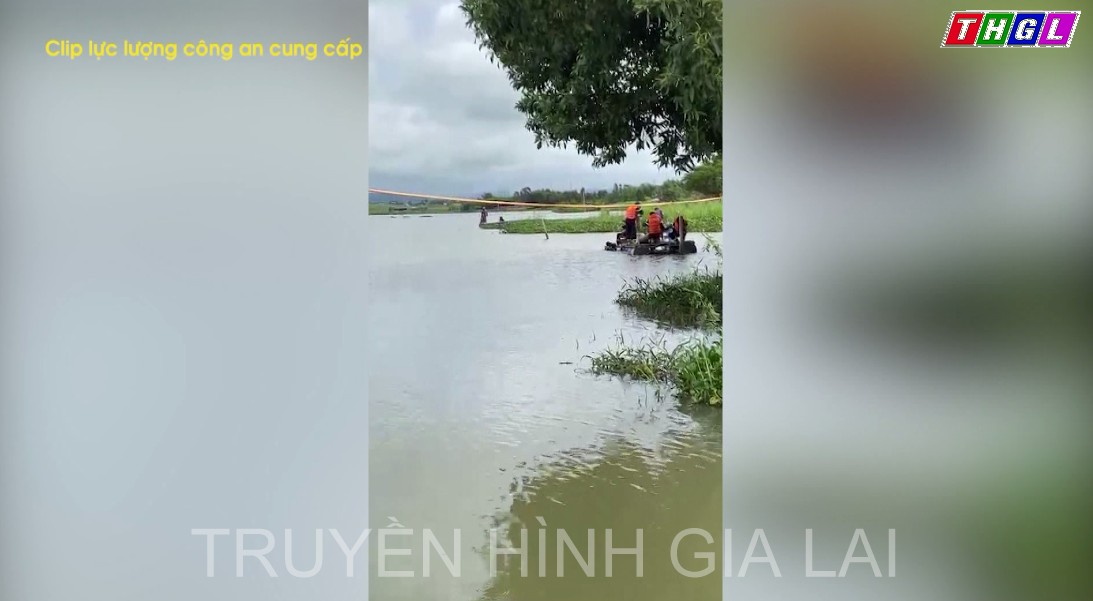 Tìm thấy thi thể nạn nhân tại xã Xuân An, thị xã An Khê bị nước cuốn trôi khi đi qua đập tràn