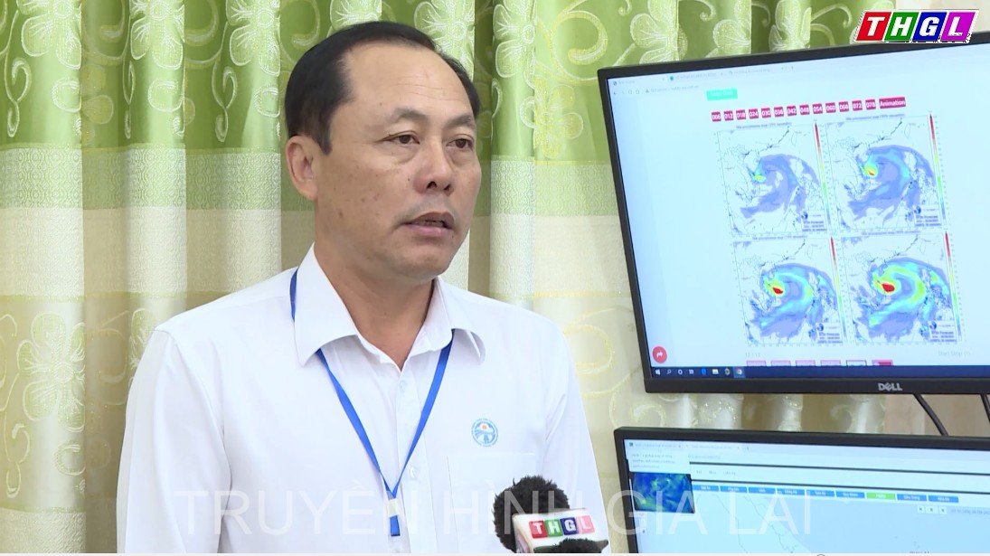 Trao đổi với ông Nguyễn Văn Huấn – Trưởng Phòng Dự báo, Đài Khí tượng thủy văn khu vực Tây Nguyên về ảnh hưởng của cơn bão số 4 đối với tỉnh Gia Lai