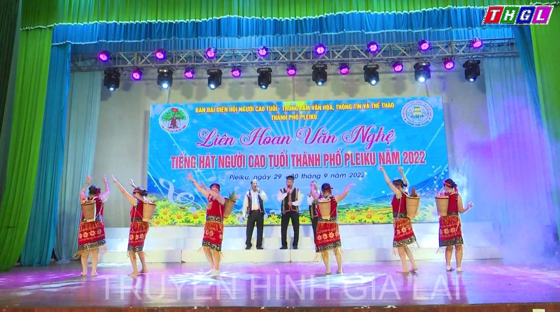 Liên hoan văn nghệ “Tiếng hát người cao tuổi” Thành phố Pleiku năm 2022