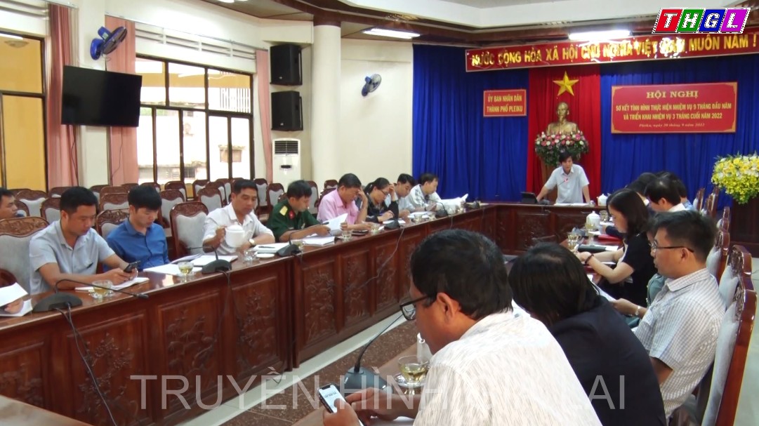 TP Pleiku sơ kết chương trình mục tiêu Quốc gia xây dựng nông thôn mới năm 2022