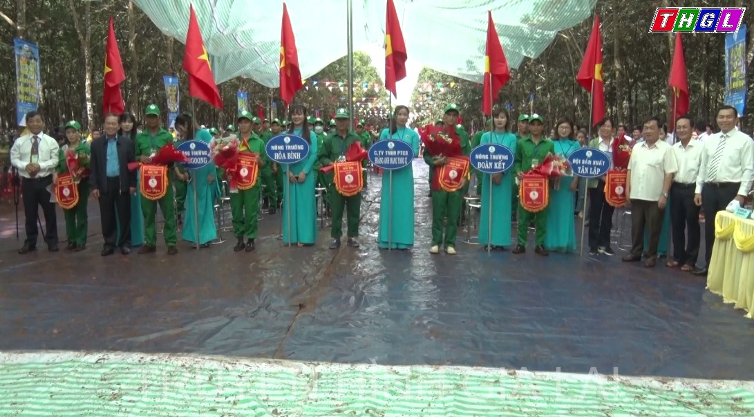 Cao su Mang Yang tổ chức hội thi bàn tay vàng khai thác mủ cao su năm 2022