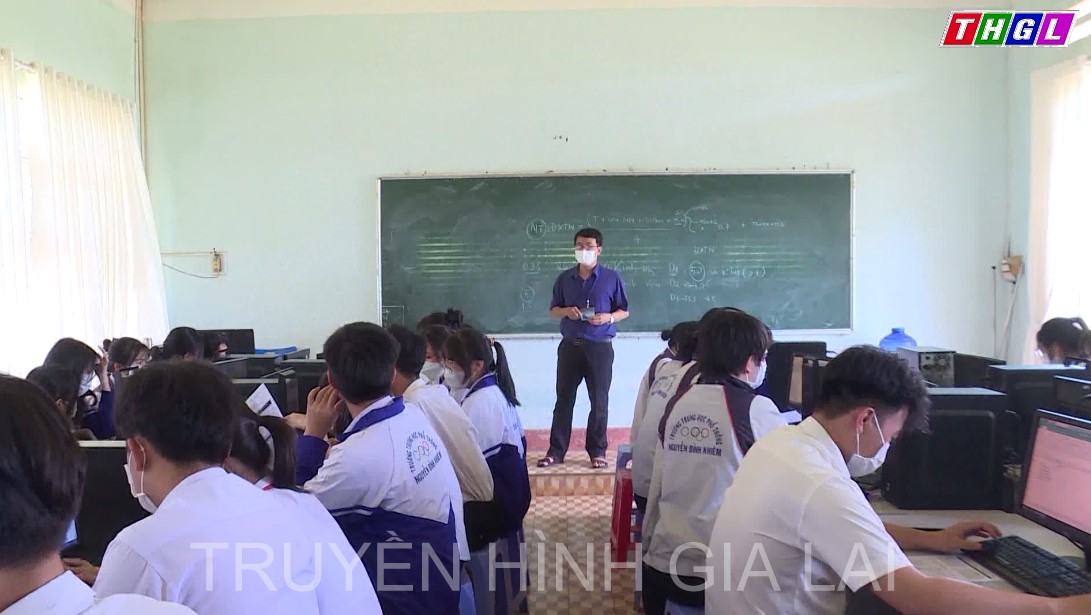 100% trường THPT và THCS trên địa bàn tỉnh Gia Lai giảng dạy môn Tin học