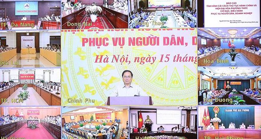 Thủ tướng chủ trì Hội nghị toàn quốc về cải cách thủ tục hành chính, phục vụ người dân, doanh nghiệp
