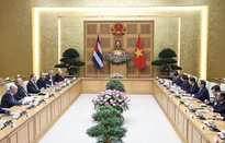 Thủ tướng Phạm Minh Chính hội đàm với Thủ tướng Cuba Manuel Marrero Cruz