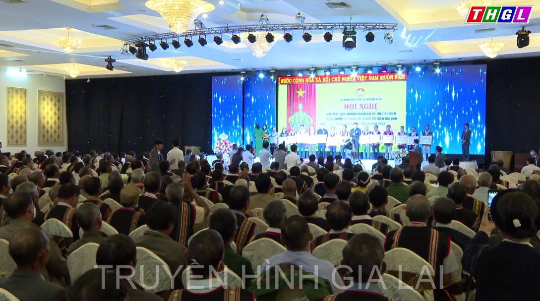 Gia Lai: Gặp mặt, biểu dương Người uy tín trong đồng bào dân tộc